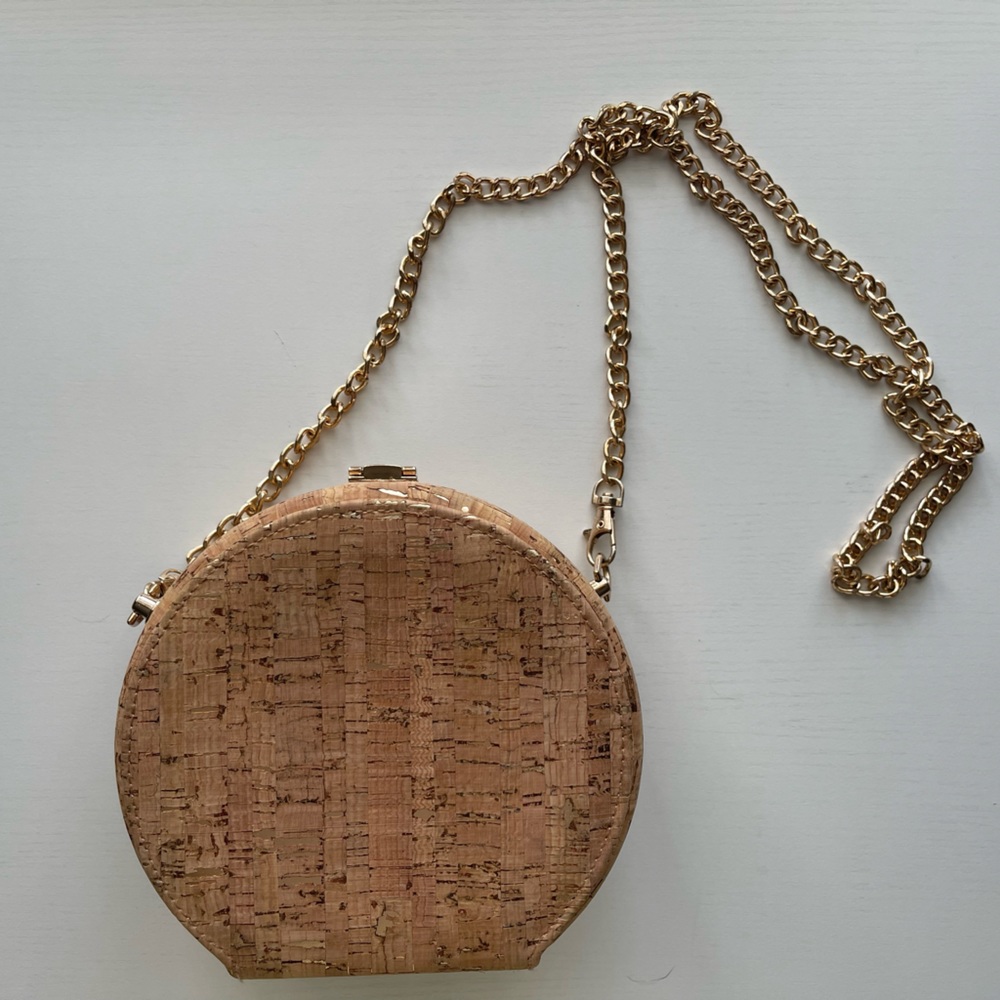 Cork crossbody purse